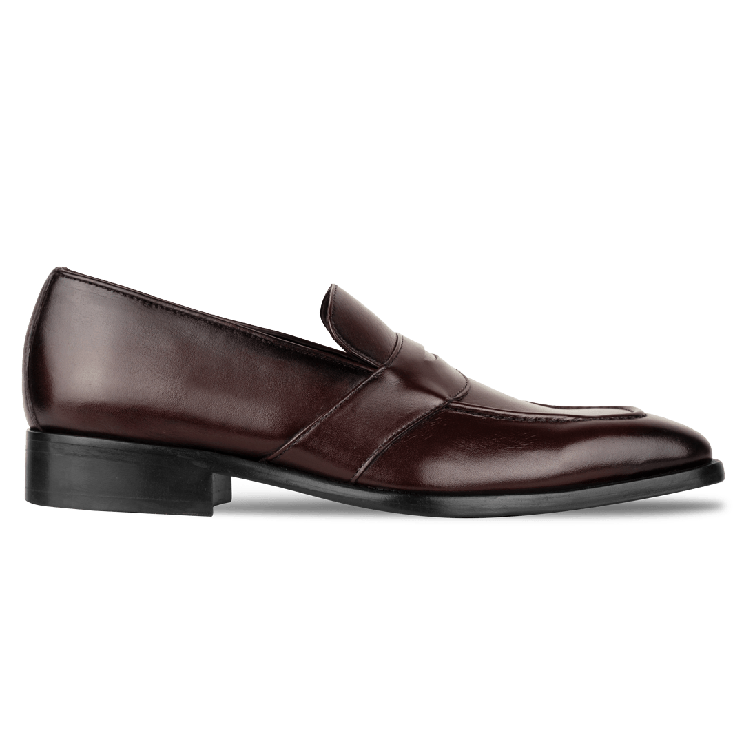 Mocassin homme bordeaux discount