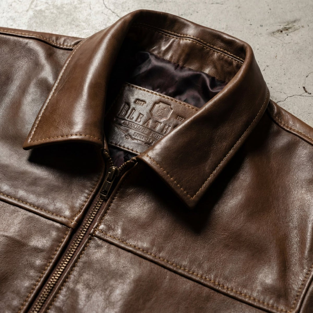 Vestes en cuir homme | élégance intemporelle - bleather.ma