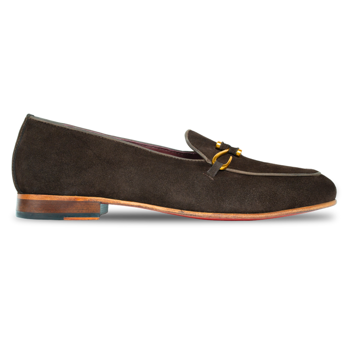 Francis: Mocassin Homme - Daim Marron