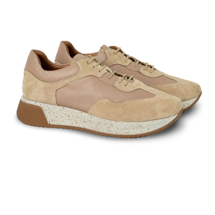 Rebecca : Sneakers Femme - Tons neutres