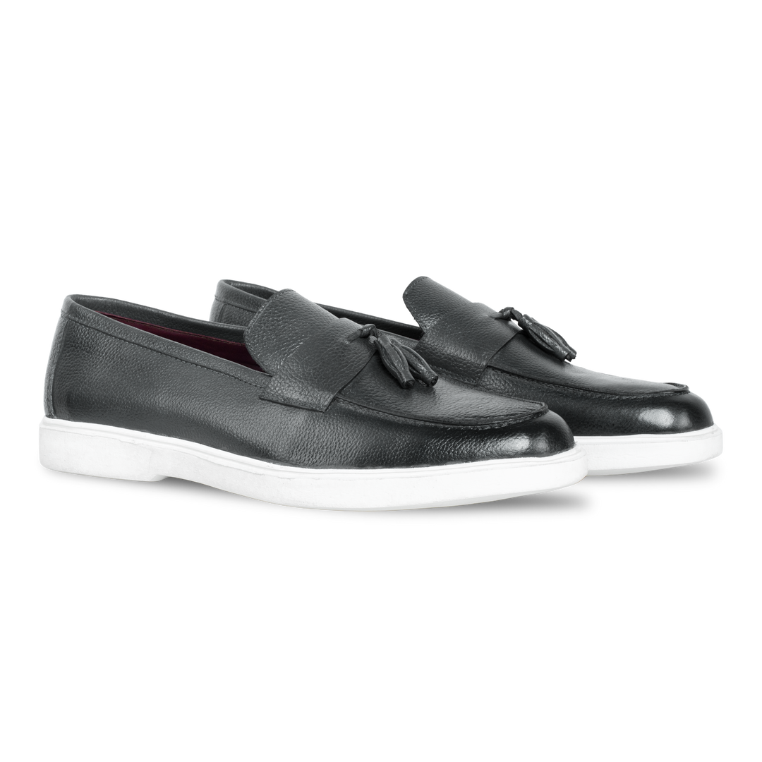 Carvo : Mocassin Homme - Cuir Gris