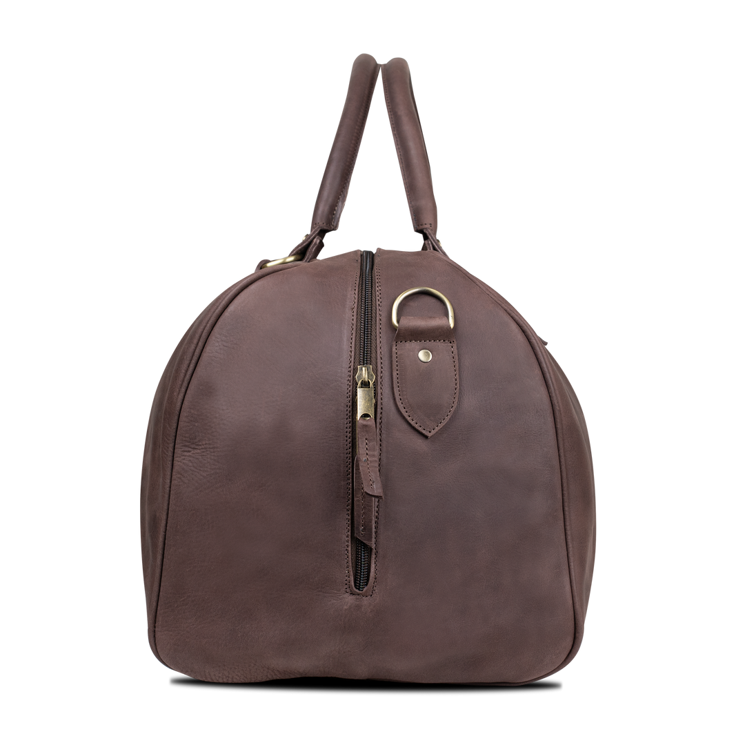 TheAristocrat: Sac de Voyage - Cuir Marron - Bleather Maroc