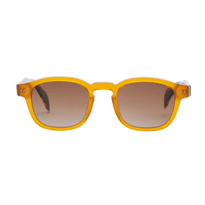 Beau: Lunettes de soleil de luxe Marron