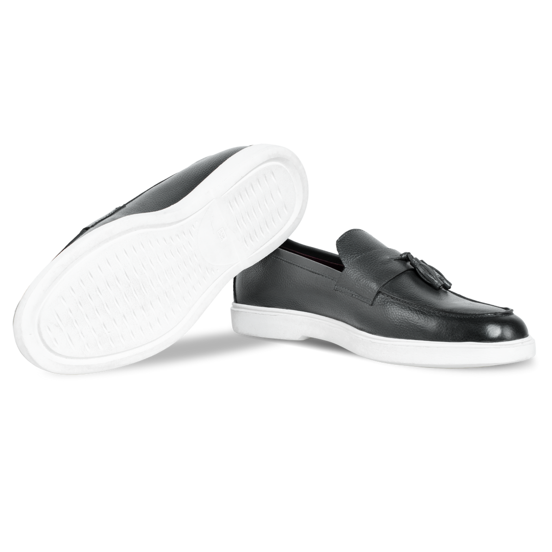 Carvo : Mocassin Homme - Cuir Gris