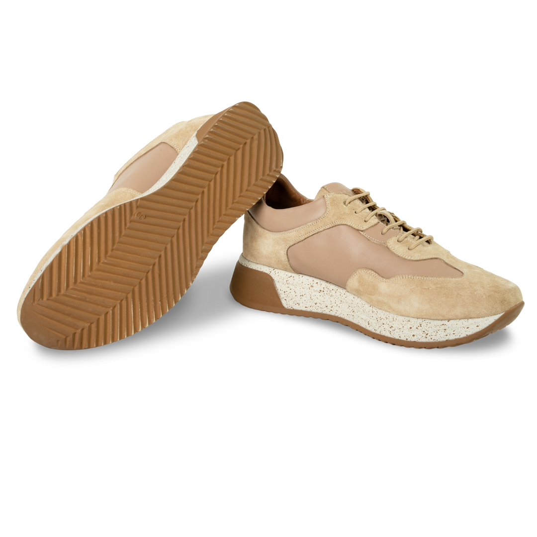 Rebecca : Sneakers Femme - Tons neutres