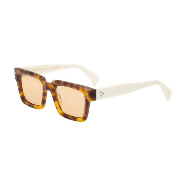 Luca: Lunettes de soleil de luxe Marron