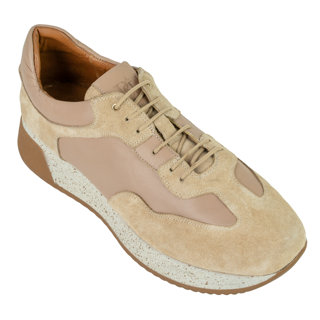 Rebecca : Sneakers Femme - Tons neutres