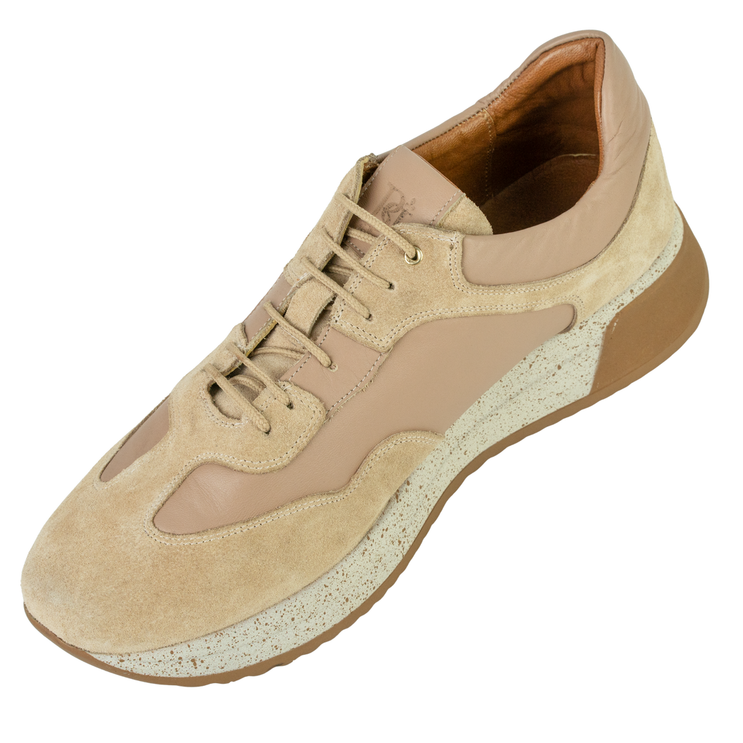 Rebecca : Sneakers Femme - Tons neutres