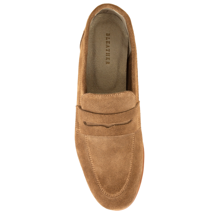 Sia: mocassin Femme - Daim Beige