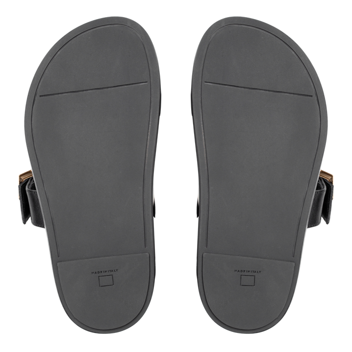 Penelope : Sandales Femme - Cuir Noir
