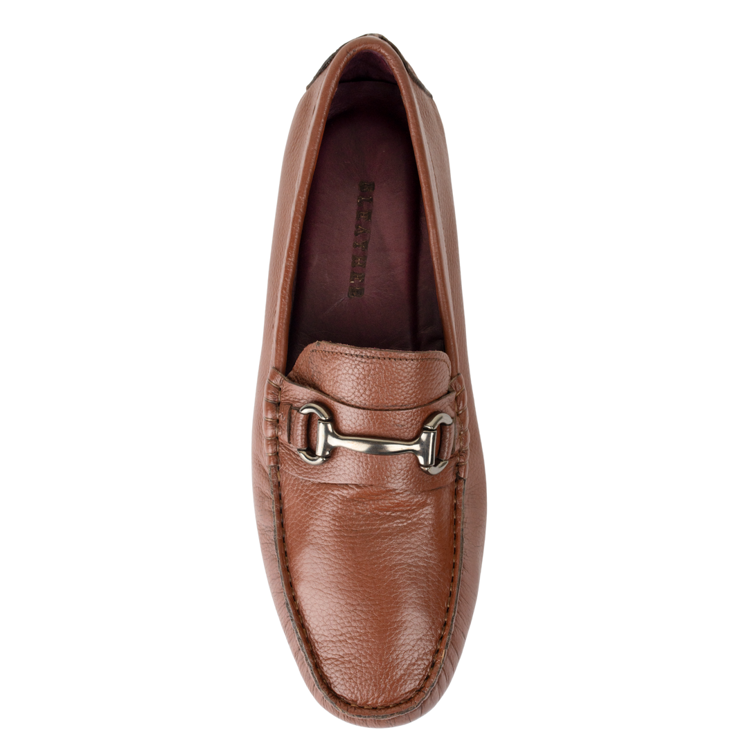 Calvin: Mocassin Homme - Cuir Tabac