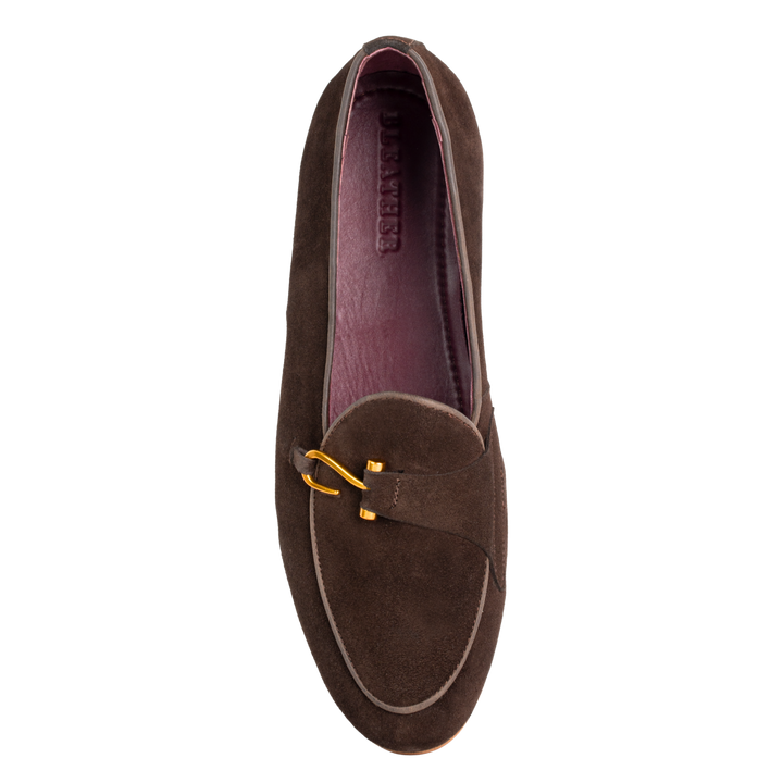 Francis: Mocassin Homme - Daim Marron