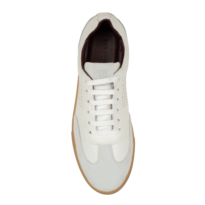 Fowler : Sneakers Homme - Cuir BLanc