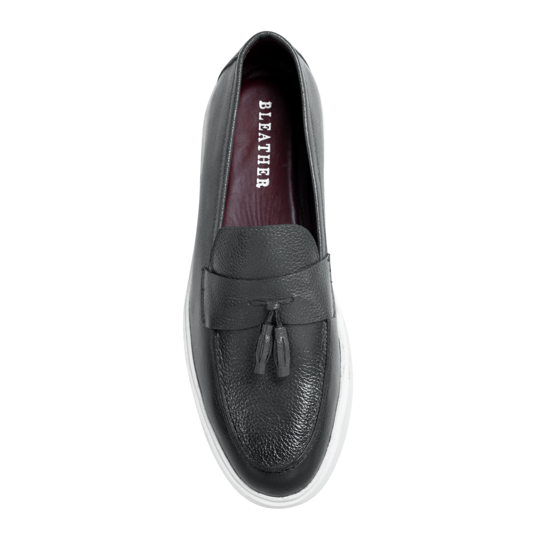 Carvo : Mocassin Homme - Cuir Gris