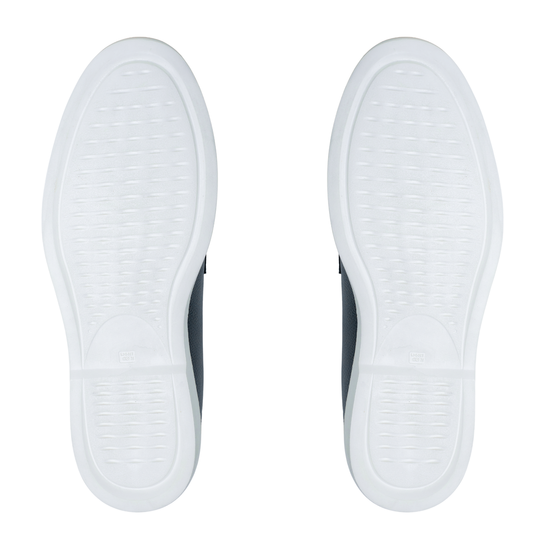 Carvo : Mocassin Homme - Cuir Gris