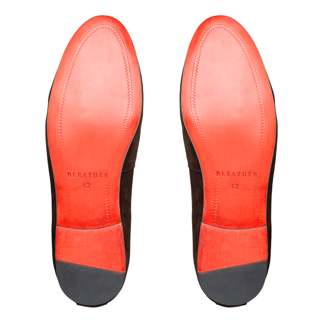 Francis: Mocassin Homme - Daim Marron