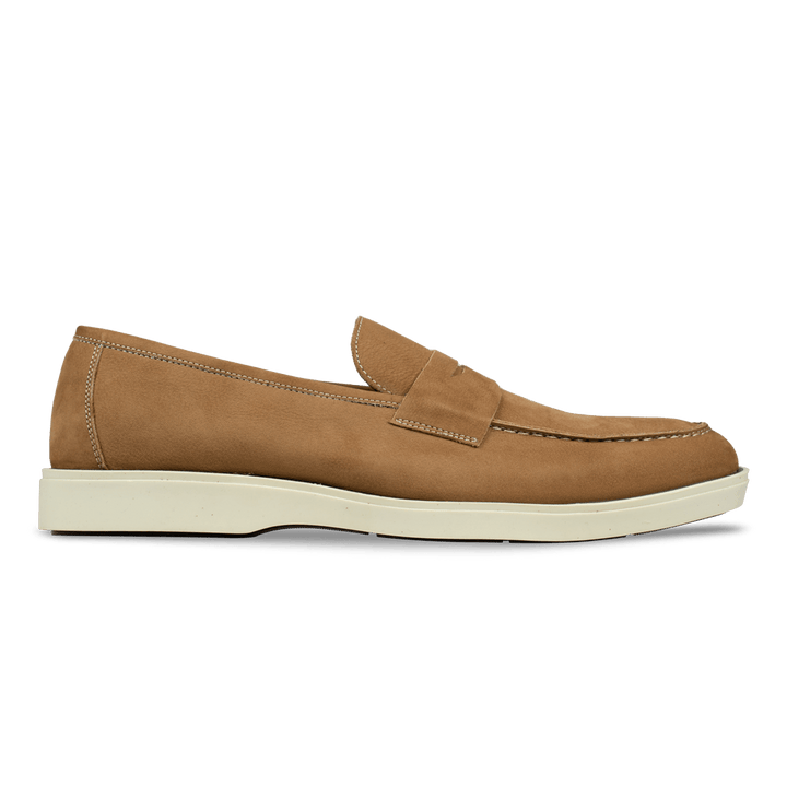 Alan: Mocassin Homme - Gomme Cognac - Bleather Maroc