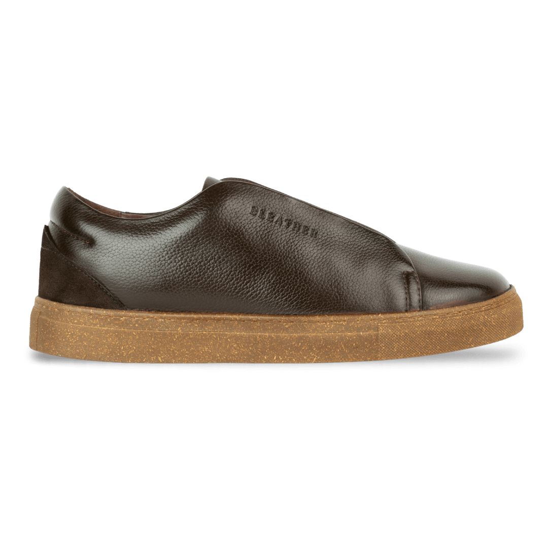 Albert : Sneakers Homme - Cuir Marron - Bleather Maroc