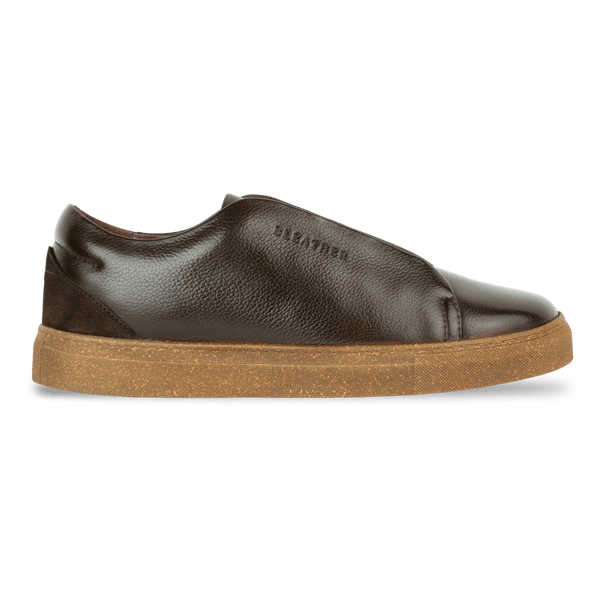 Albert : Sneakers Homme - Cuir Marron