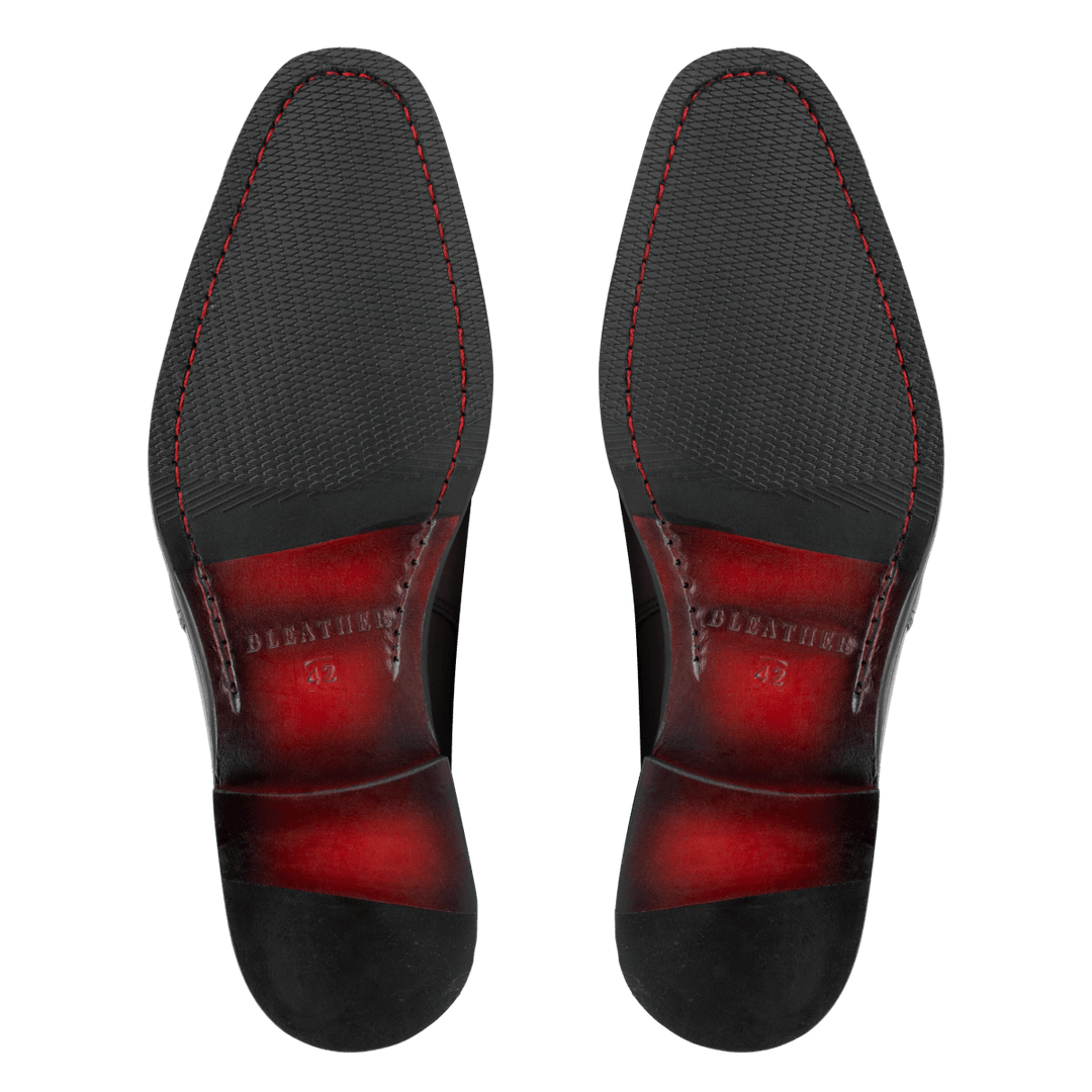 Ashem: Boots Homme - Cuir Marron - Bleather Maroc