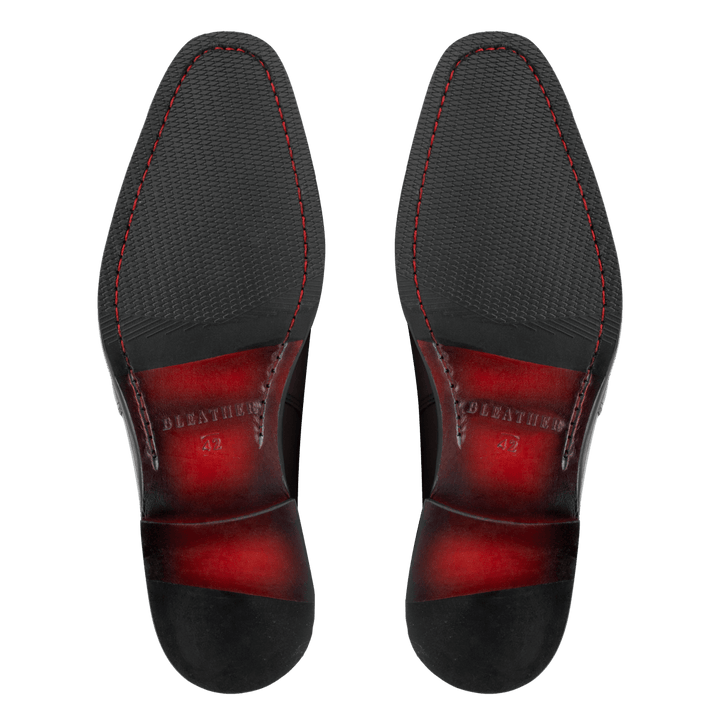 Ashem: Boots Homme - Cuir Marron - Bleather Maroc