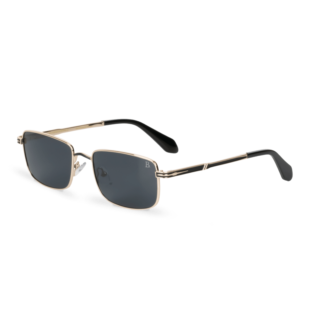 Astrova S': Lunettes de soleil de luxe Gold - Bleather Maroc