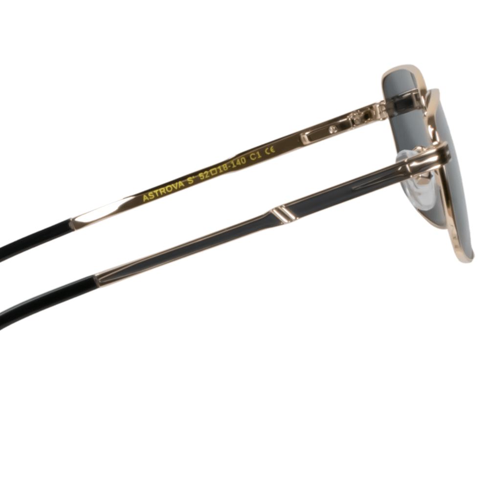 Astrova S': Lunettes de soleil de luxe Gold - Bleather Maroc