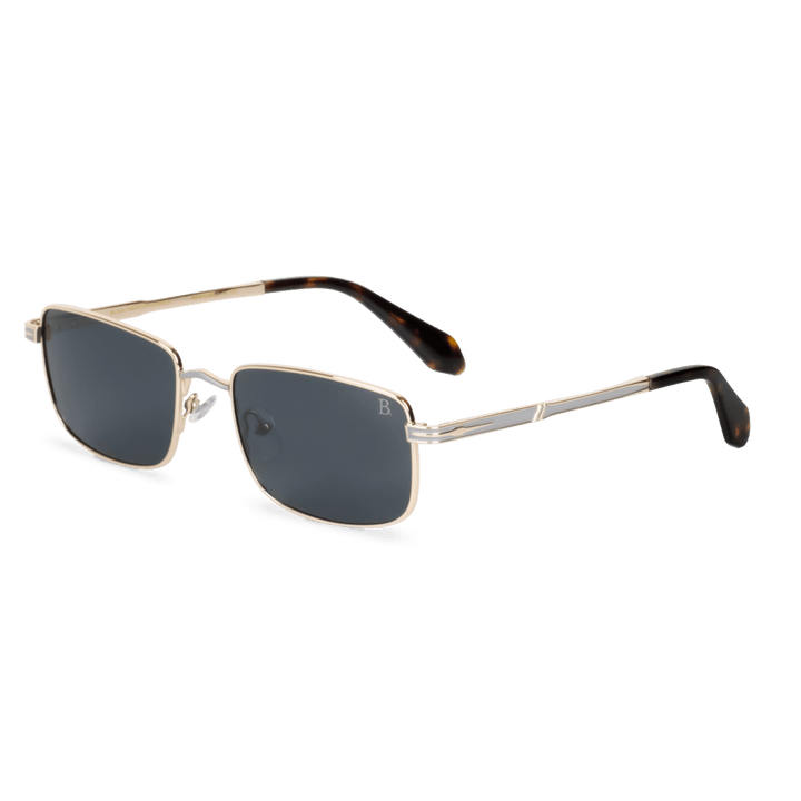 Astrova S': Lunettes de soleil de luxe Gris - Bleather Maroc