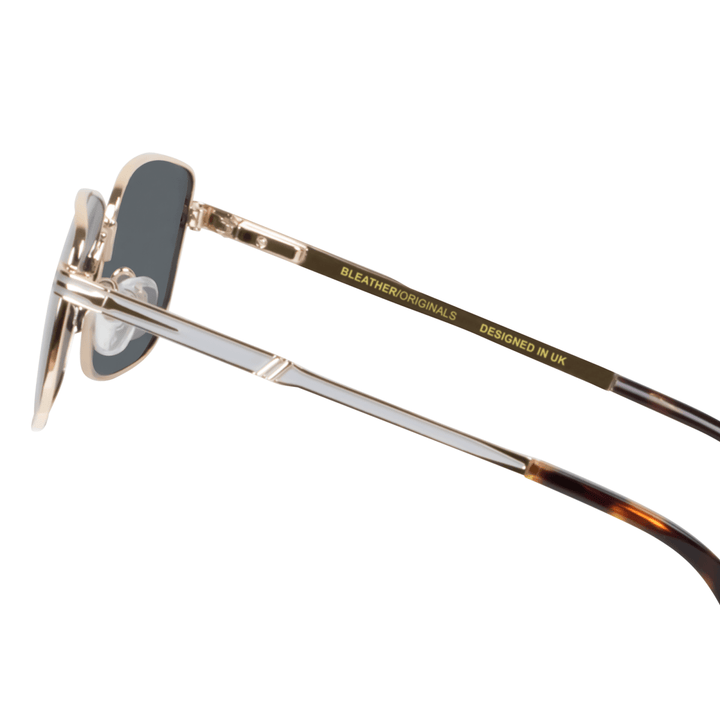 Astrova S': Lunettes de soleil de luxe Gris - Bleather Maroc