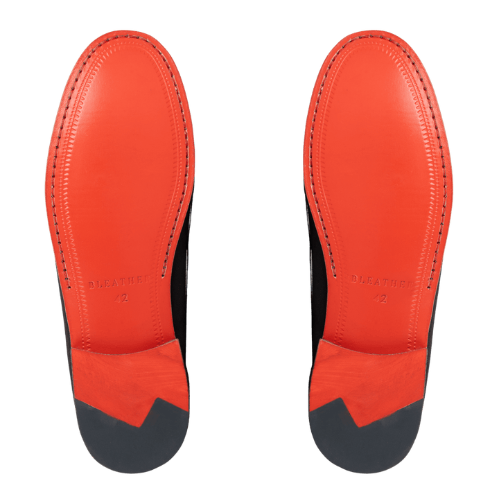 Axel : Mocassin Homme - Daim marron - Bleather Maroc