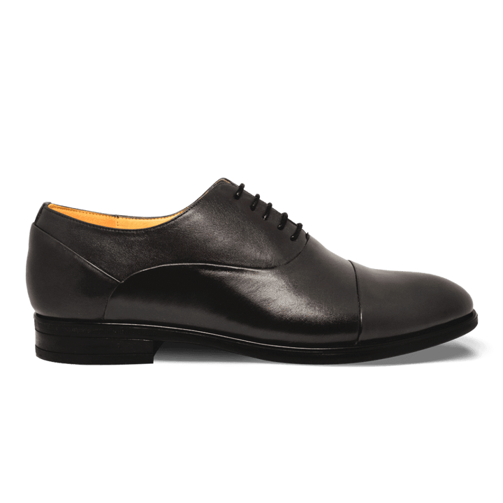 Axton: Richelieu Homme - Cuir Noir - Bleather Maroc