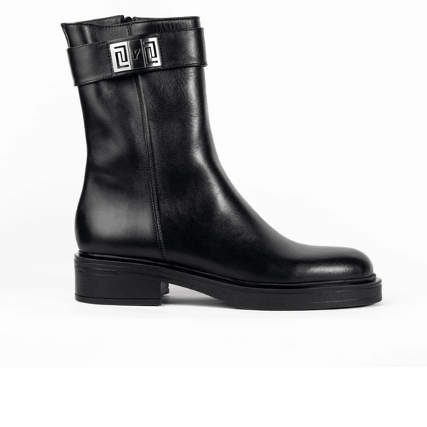 Beatrice: Bottes Femme - Cuir Noir