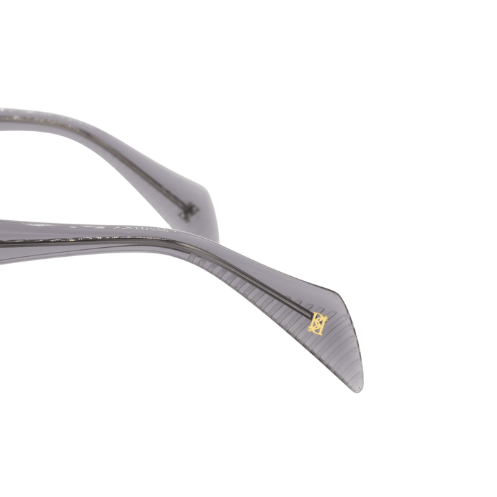 Beau: Lunettes de soleil de luxe Gris - Bleather Maroc