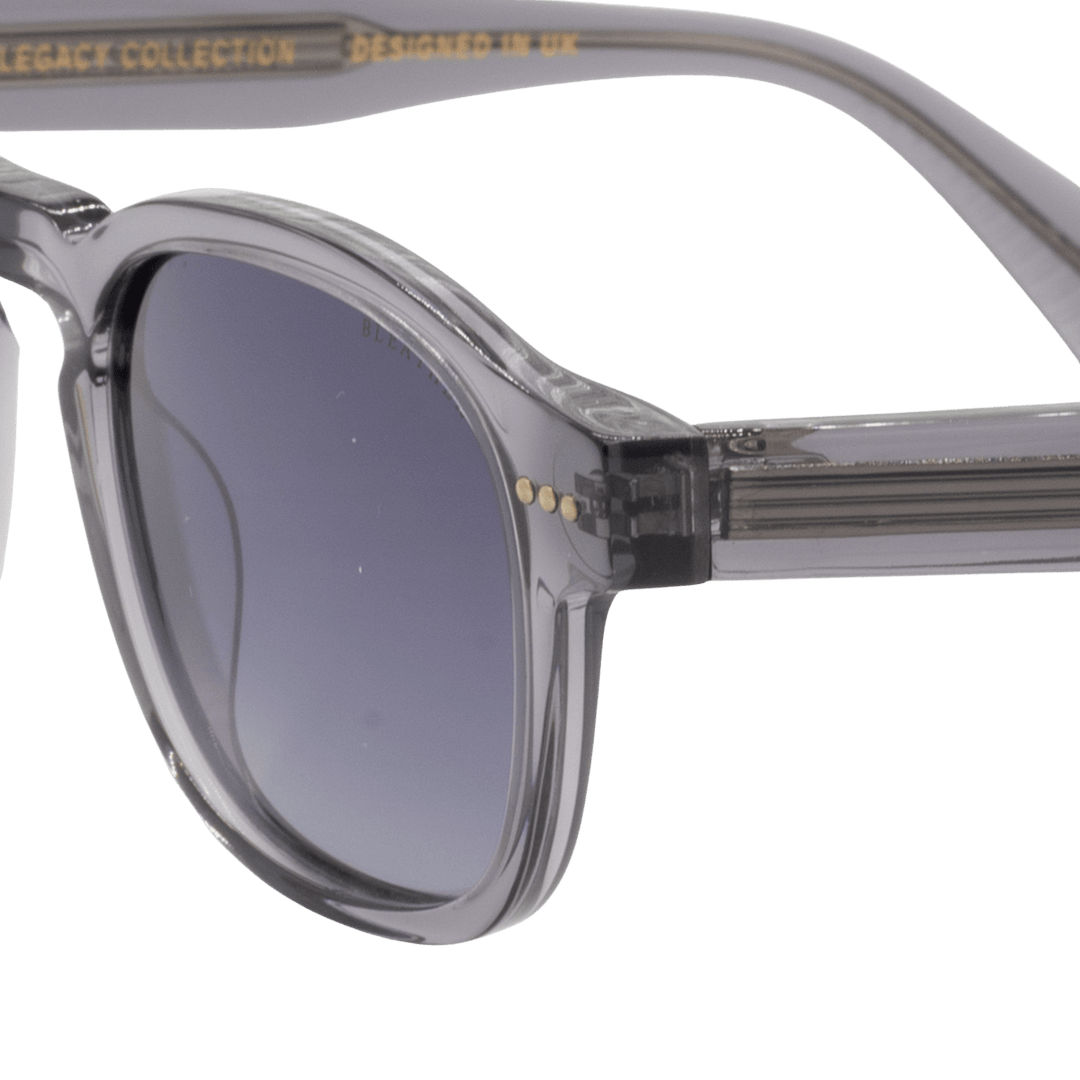 Beau: Lunettes de soleil de luxe Gris - Bleather Maroc