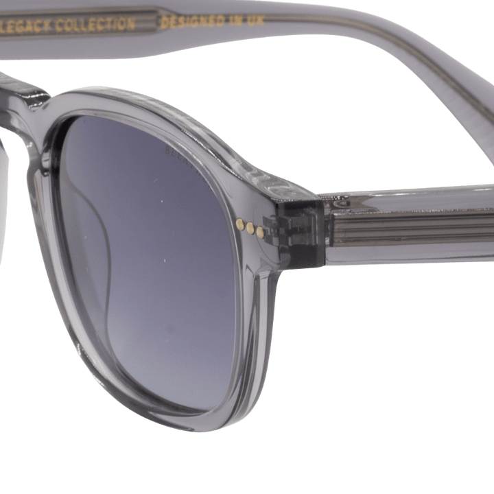 Beau: Lunettes de soleil de luxe Gris - Bleather Maroc