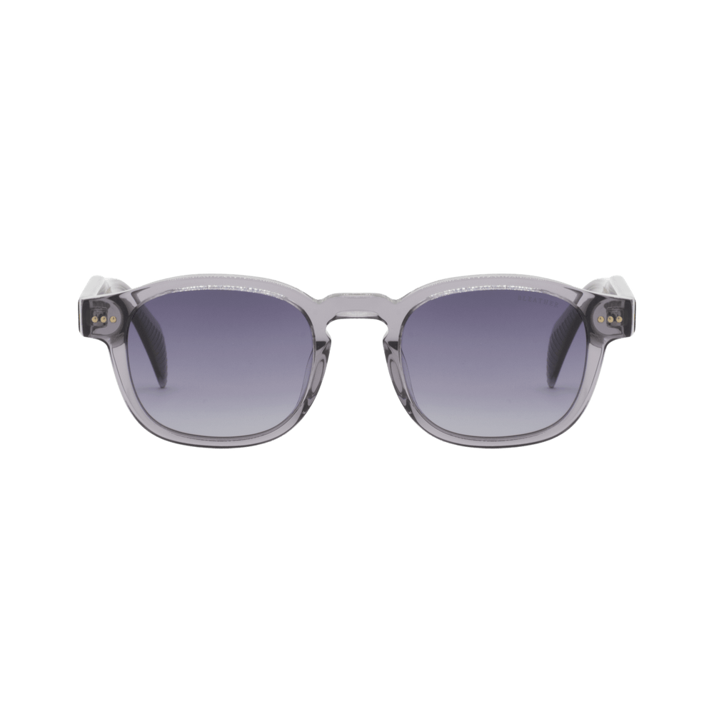 Beau: Lunettes de soleil de luxe Gris - Bleather Maroc