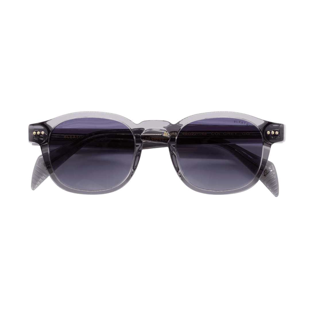 Beau: Lunettes de soleil de luxe Gris - Bleather Maroc