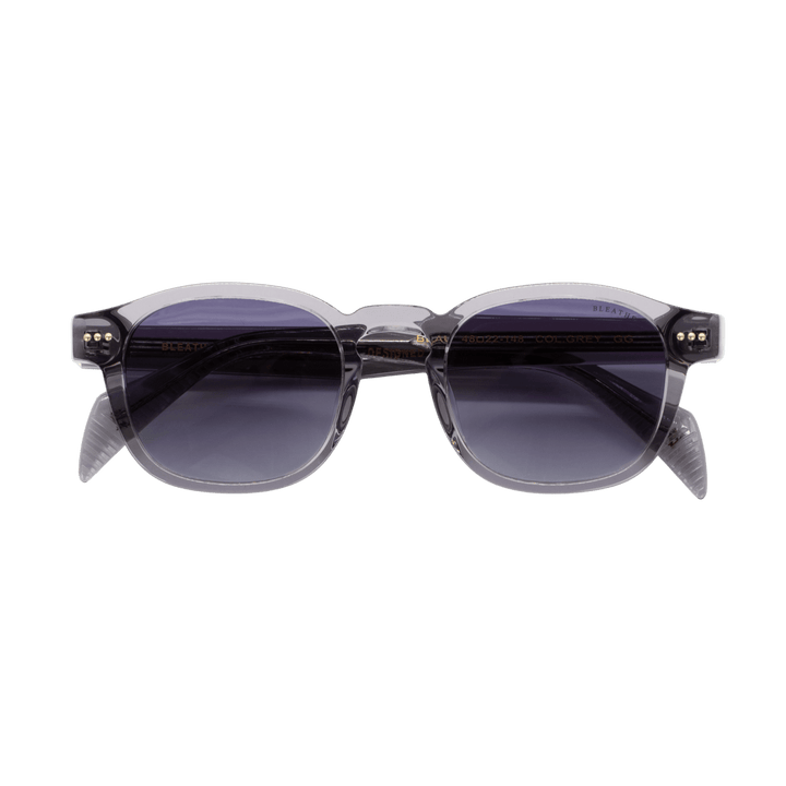 Beau: Lunettes de soleil de luxe Gris - Bleather Maroc