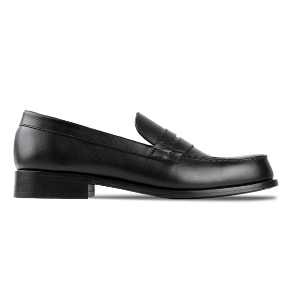 Beverley: Mocassin Homme - Cuir Noir