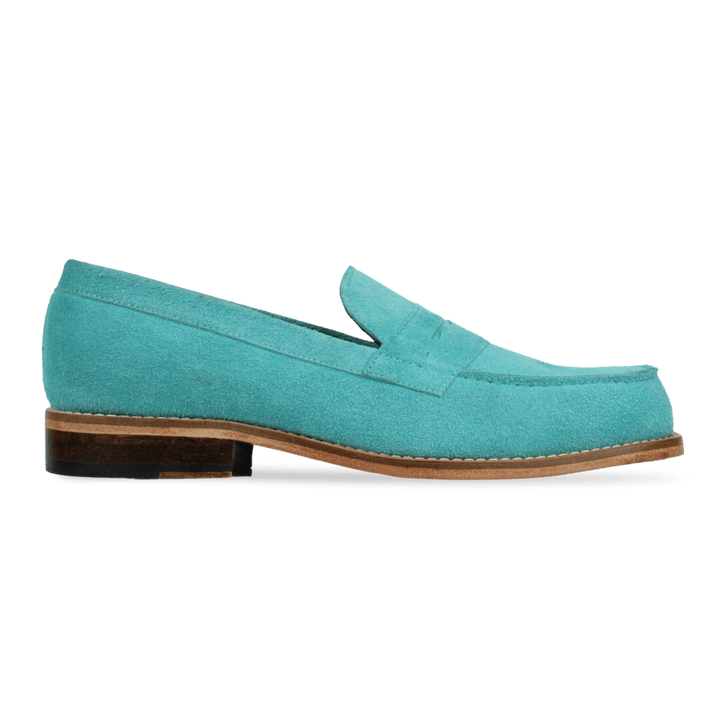 Beverley: Mocassin Homme - Daim Tiffany - Bleather Maroc