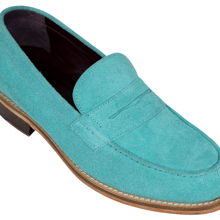 Beverley: Mocassin Homme - Daim Tiffany - Bleather Maroc