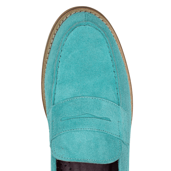Beverley: Mocassin Homme - Daim Tiffany - Bleather Maroc