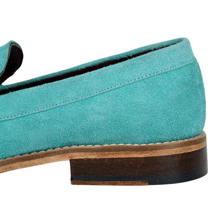 Beverley: Mocassin Homme - Daim Tiffany - Bleather Maroc