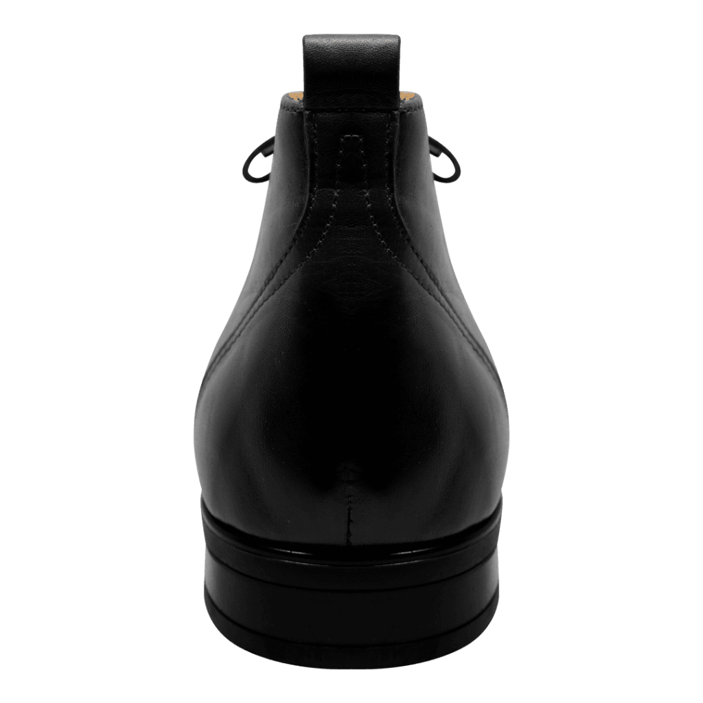 Birkenhead: Demi Bottes Homme - Caoutchouc Noir - Bleather Maroc