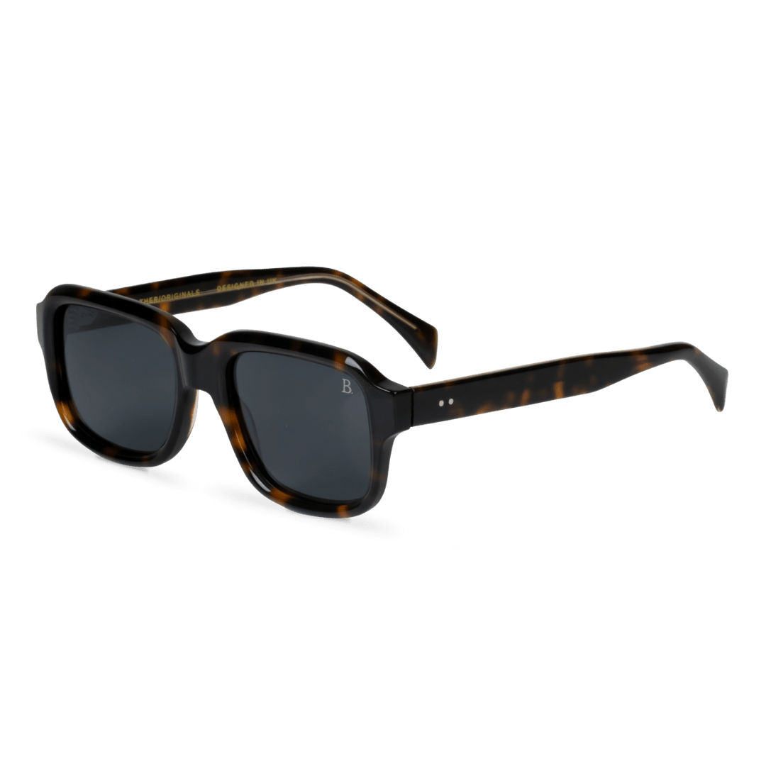 Bold: Lunettes de soleil de luxe Havane - Bleather Maroc