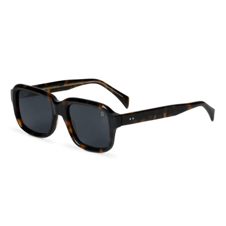 Bold: Lunettes de soleil de luxe Havane - Bleather Maroc