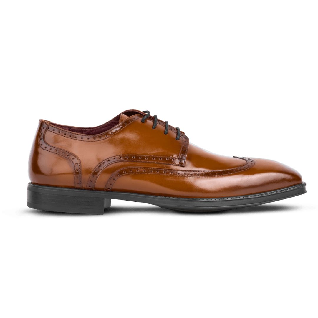 Brooks: Derby Homme - Cuir Cognac - Bleather Maroc