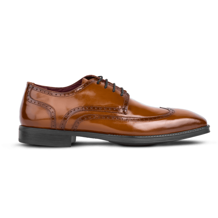 Brooks: Derby Homme - Cuir Cognac - Bleather Maroc