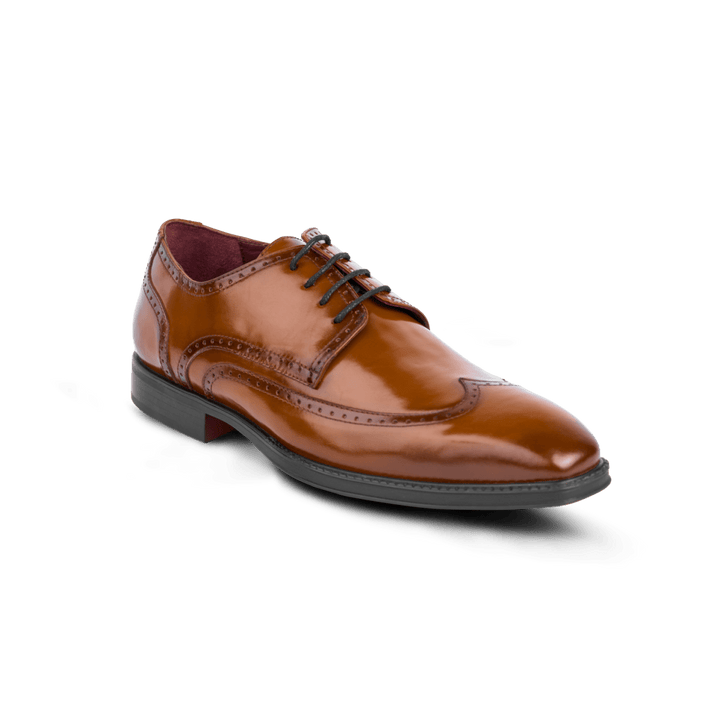 Brooks: Derby Homme - Cuir Cognac - Bleather Maroc