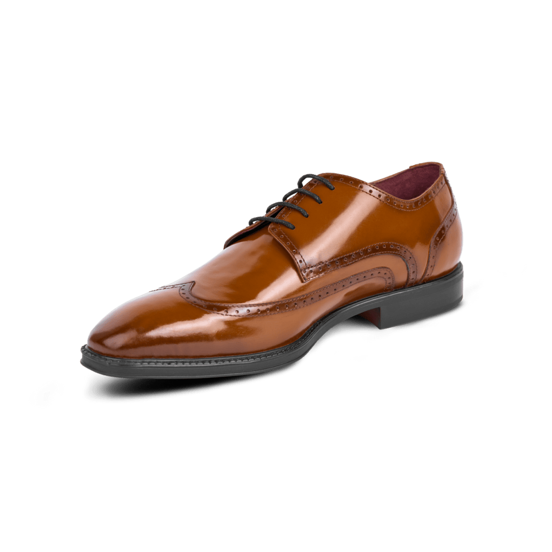 Brooks: Derby Homme - Cuir Cognac - Bleather Maroc